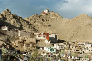 Ladakh Prints: Leh Monastery, Ladakh, Kashmir, India