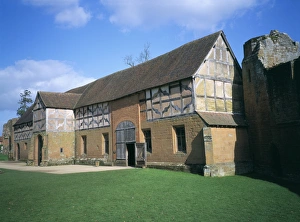 Stable Prints: Leicesters stables, Kenilworth Castle, managed by English Heritage
