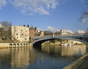 Access Prints: Lendal Bridge over the River Ouse, York, Yorkshire, England, United Kingdom, Europe