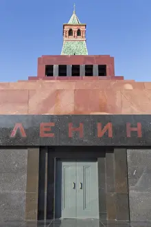 Exclusion Prints: Lenins Tomb in Red Square, UNESCO World Heritage Site, Moscow, Russia, Europe