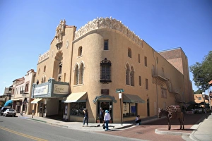 Images Dated 11th August 2009: Lensic Performing Arts Center, Santa Fe, New Mexico, United States of America
