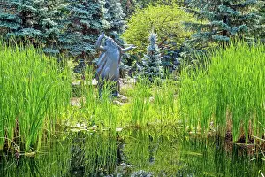 Winnipeg Prints: Leo Mol sculpture in the Leo Mol Sculpture Garden in Assiniboine Park
