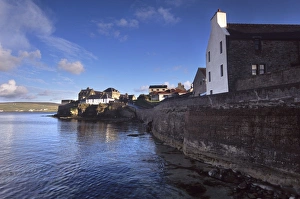 Lerwick Prints: Lerwick seafront, Mainland, Shetland Islands, Scotland, United Kingdom, Europe