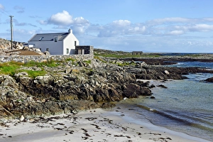 County Prints: Lettermullan island, west coast, Connemara, County Galway, Connacht, Republic of Ireland