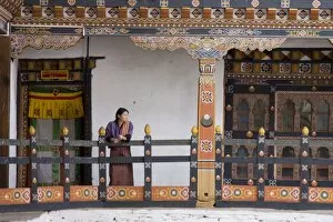 Images Dated 29th September 2008: Lhuentse Dzong, Bhutan, Asia