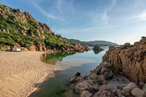 Sardinia Prints: Li Cossi wild beach in Costa Paradiso, Sardinia, Italy, Mediterranean, Europe
