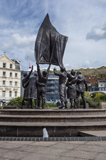 Jersey Prints: Liberation Sculpture, Liberation Square