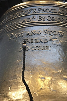 Images Dated 19th July 2007: Liberty Bell in Philadelphia, Pennsylvania, United States of America, North America