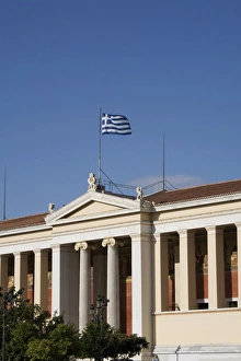 Images Dated 17th September 2008: The Library, Athens, Greece, Europe