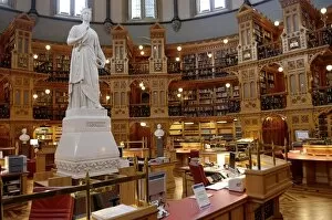 Images Dated 30th June 2007: The Library of Parliament, Parliament Hill, Ottawa, Ontario Province, Canada