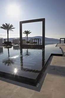The Lido Mar swimming pool at the newly developed Marina in Porto Montenegro