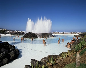 Tenerife Prints: The Lido, Puerto de la Cruz, Tenerife, Canary Islands, Spain, Atlantic, Europe