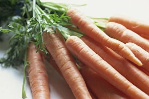 Vege Table Prints: Still life of carrots