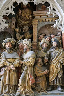 Reliefs Prints: Life of St. Jacques le Majeur, Hermogenes is tied up, Withers issued