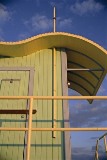 Curving Prints: Lifeguard station, Miami Beach, Florida, United States of America (U