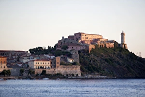 Elba Prints: The light house of Portoferraio, Elba, Italy, Mediterranean, Europe