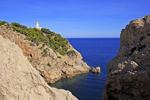 Majorca Prints: Lighthouse at Cap de Pera near Cala Ratjada