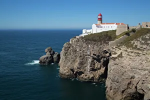 Lighthouse, Cape San Vicente, Sagres, Algarve, Portugal, Europe