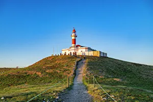 Magdalena Island Prints: Lighthouse on Magdalena Island, Magallanes Region, Punta Arenas, Chile, South America