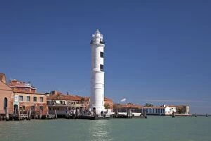 Images Dated 6th April 2010: Lighthouse, Murano, Venice, UNESCO World Heritage Site, Veneto, Italy, Europe