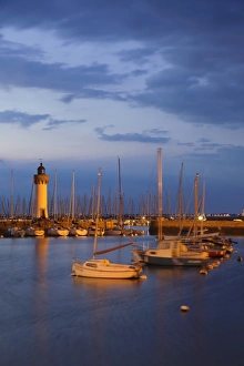 Ports Prints: Lighthouse at the old fishery port