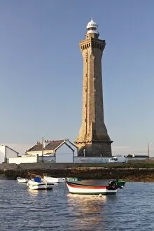 Images Dated 29th August 2011: Lighthouse of Phare d Eckmuhl, Penmarc h, Finistere, Brittany, France, Europe