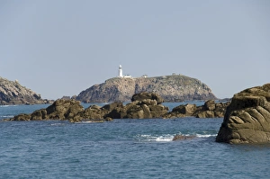 Scillies Prints: Lighthouse on Round Island