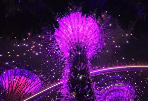 Grove Prints: Lightshow, The Gardens by the Bay, Singapore