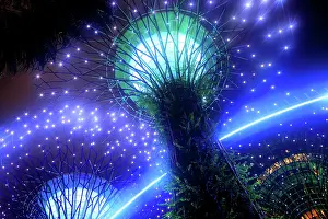 Spectacle Prints: Lightshow, The Gardens by the Bay, Singapore