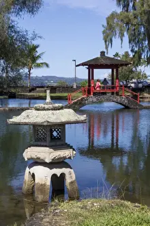 Big Island Prints: Liliuokalani Gardens, Hilo, Hawaii island (Big Island)