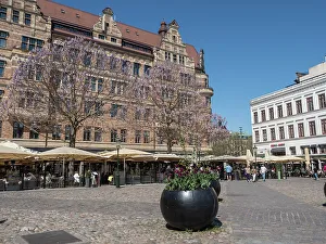 Sweden Prints: Lilla Torg, Historical Market Square, Malmo, Sweden, Scandinavia, Europe