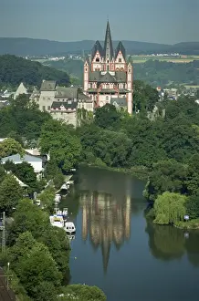 Limburg Prints: Limburg Cathedral, Limburg, Hesse, Germany, Europe