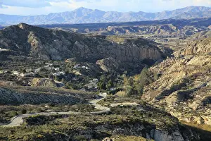 Scenic Spot Prints: Limestone desert landscape, Los Molinos del Rio Aguas