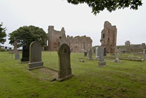 Lindisfarne Priory, Northumberland, England, United Kingdom, Europe