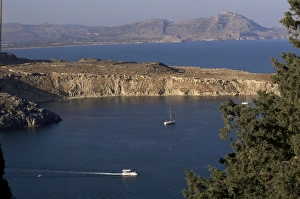 Lindos Prints: Lindos bay