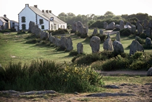 Carnac Prints: Lines of Menec, Carnac, Brittany, France, Europe