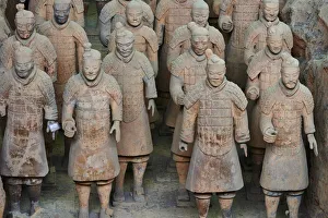 Lintong site, Army of Terracotta Warriors, UNESCO World Heritage Site, Xian, Shaanxi
