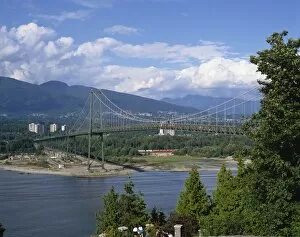 Lions Gate Bridge, Vancouver, British Columbia, Canada, North America