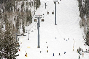 Rocky Mountain Prints: Lionshead Village ski run