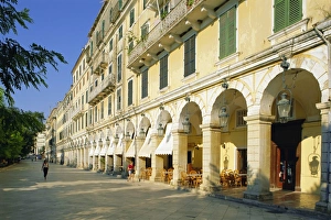 Corfu Town Prints: Liston Arcades