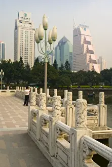 Litchi Park Lake, Shenzhen Special Economic Zone (SEZ), Guangdong, China, Asia