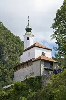 Little church in Kamnik, s lovenia, Europe