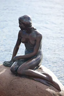Mermaid Prints: Little Mermaid, Copenhagen, Denmark, Scandinavia, Europe
