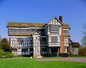 National Famous Place Prints: Little Moreton Hall, Congleton, Cheshire, England