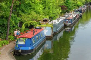 Canals Prints: Little Venice, Regent's Canal, London, England