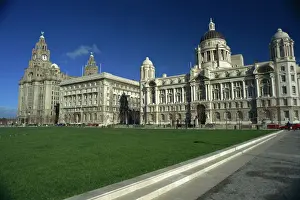 Liver Building and Mersey Docks and Harbour Board Building, Pier Head, Liverpool