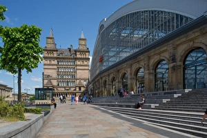 Liverpool Prints: Liverpool Lime Street Railway Station, Liverpool, Merseyside, England, United Kingdom