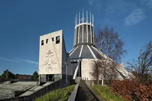 Liverpool Metropolitan Cathedral (Metropolitan Cathedral of Christ the King), Liverpool City Centre, Liverpool, Merseyside, England, United Kingdom, Europe