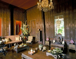 Jim Thompsons House Prints: The living room