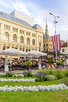 Livu Square, Riga, Latvia